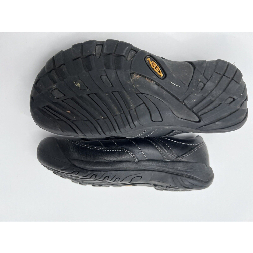 Keen Presidio Shoes Women sz 6.5 Black Leather Comfort Walking Trail Active NWOT - Picture 7 of 8
